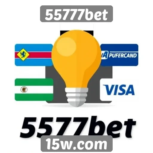 Métodos de pagamento aceitos na 55777bet